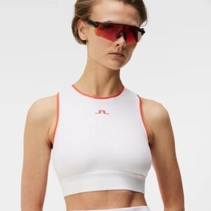 J. LINDEBERG MAGGIE TOP White Size Medium